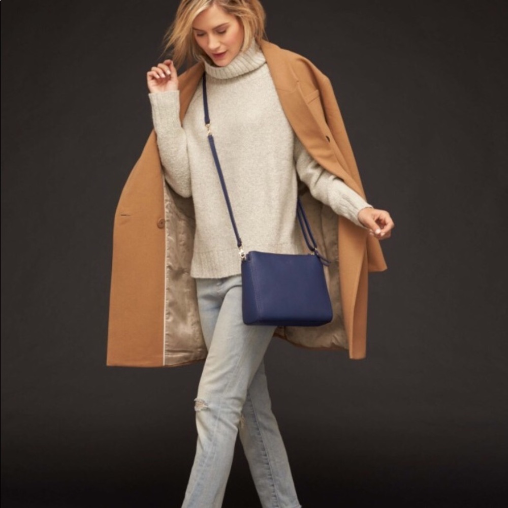 Lo & Sons Pearl Saffiano Leather Bag